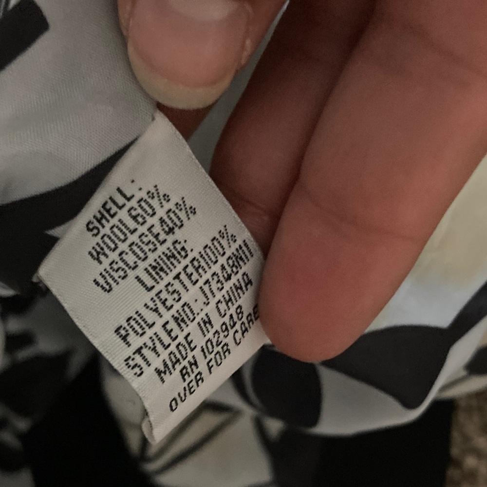 Tulle Black And Gray Patterned Jacket - image 3